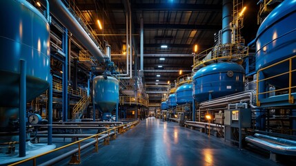 Industrial Factory Interior