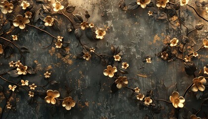 Obraz premium autumn leaves on the ground