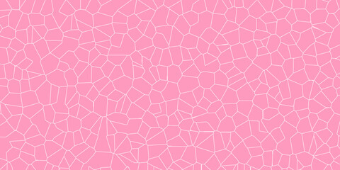 Abstract geometric mosaic broken tiles design stained seamless geometric retro pattern broken quartz crystalized polygonal diamond shape vintage vector background.