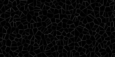 Obraz premium Abstract geometric mosaic broken tiles design stained seamless geometric retro pattern broken quartz crystalized polygonal diamond shape vintage vector background.