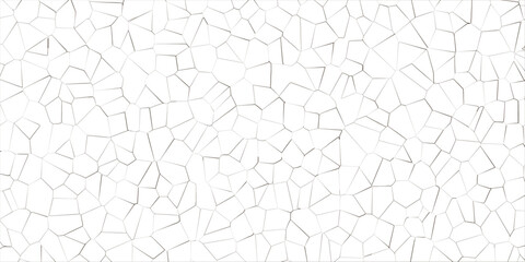 Obraz premium Abstract geometric mosaic broken tiles design stained seamless geometric retro pattern broken quartz crystalized polygonal diamond shape vintage vector background.