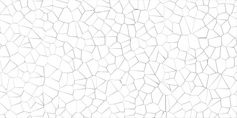 Obraz premium Abstract geometric mosaic broken tiles design stained seamless geometric retro pattern broken quartz crystalized polygonal diamond shape vintage vector background.