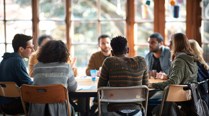 Residents convening to address local challenges and brainstorm effective resolutions