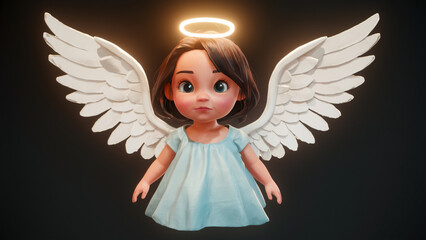 angel with wings