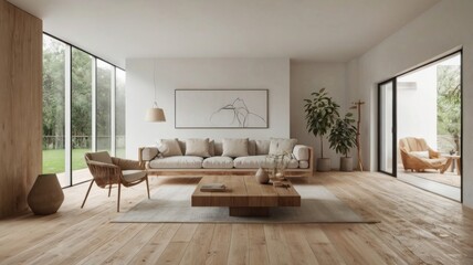 Fototapeta premium modern living room