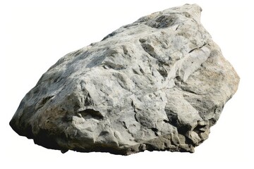 rock isolated white background