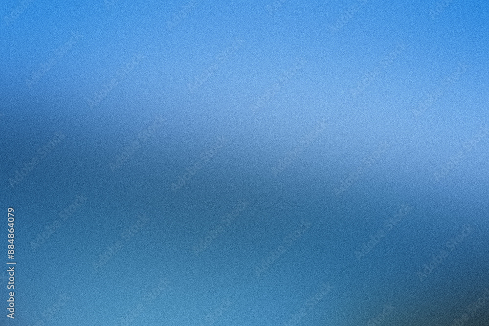 Poster subtle gradient on abstract blue background with fine grain texture
