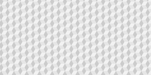 Vector of cube geometric pattern grid backdrop triangle background. Abstract cube geometric tile and mosaic wall or grid backdrop hexagon technology. white and gray geometric block cube structure. 