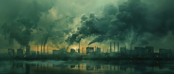 Showcase cautionary messages about environmental hazards such as pollution