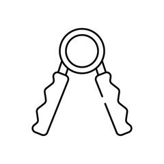 Punching Dummy vector icon