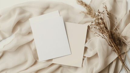 wedding invitation card, holiday post card mock up blank empty mockup, Blank white a5 flyer mock up set, 