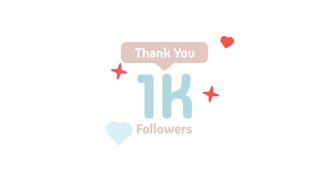 Milestone Achieved: 1K Followers Appreciation