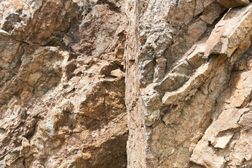 A close-up of the rock. Beautiful wallpaper background.