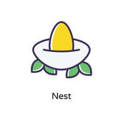 Nest vector icon