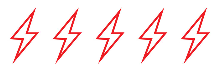 shield and energy icon. lightning bolt symbol with protection shield for app, ui, website, logo. vector illustration on transparent background.