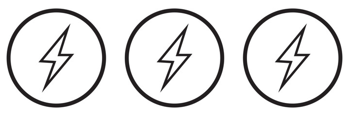 shield and energy icon. lightning bolt symbol with protection shield for app, ui, website, logo. vector illustration on transparent background.