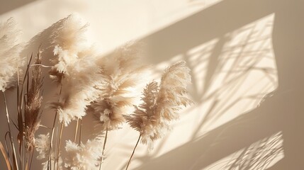 Pampas Grass in Sunlight