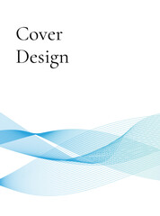 ウェーブ　ウェーブライン　ビジネス　パワポ　表紙　背景　グラデーション　背景　青