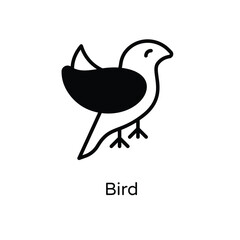 Bird vector icon