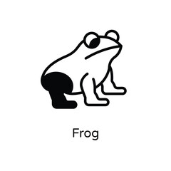 Frog vector icon