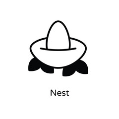 Nest vector icon