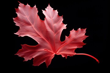 Autumn leaf. Autumn maple leaf isolated 