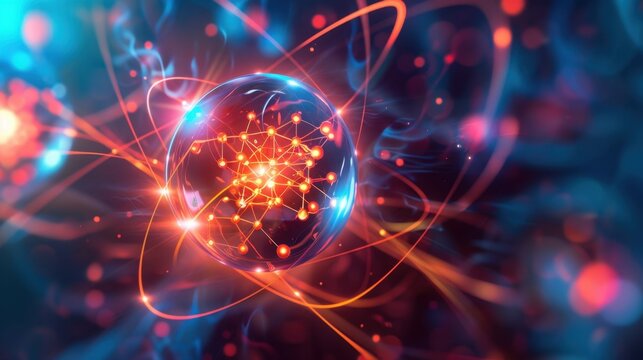 Quantum Mechanics: Theory describing how particles behave at atomic and subatomic scales, where certainty is replaced by probabilistic predictions.
