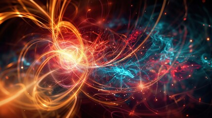 Quantum Mechanics: Theory in physics detailing particle actions at atomic and subatomic levels, where probabilities replace certainties.
