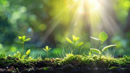 Photosynthesis: Mechanism by which plants, algae, and some bacteria harness light energy to synthesize glucose and oxygen from carbon dioxide and water, crucial for their survival.
