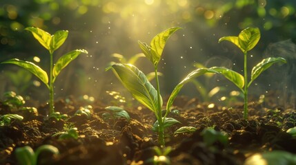Photosynthesis: Biological phenomenon where plants, algae, and certain bacteria harness light energy to synthesize glucose and oxygen from carbon dioxide and water.
