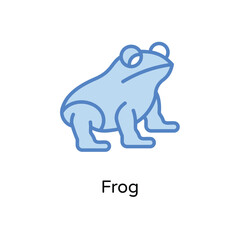 Frog vector icon