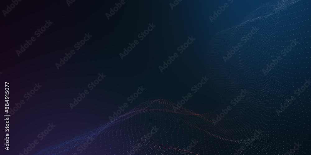 Poster creative digital blue texture. technology, innovation and landing page concept. 3d rendering.
