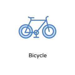 Bicycle vector icon