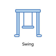 Swing vector icon