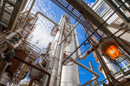 Texas City chemical facility structures