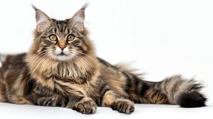 Obraz premium Visual timeline of Felis silvestris catus Domestic Cat evolution breeds diversity showcasing domestication history and worldwide habitats with writing space and open area