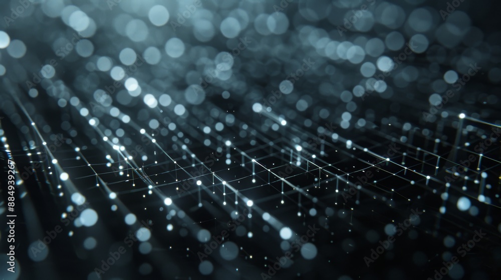 Poster futuristic abstract digital background with clean lines and tech patterns