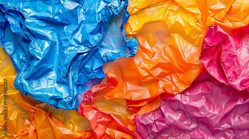 Wall mural plastic as a background material offers a smooth and versatile texture, suitable for various applica