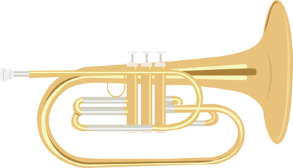 mellophone clipart or illustration isolated on a transparent background. mellophone instrument
png.
