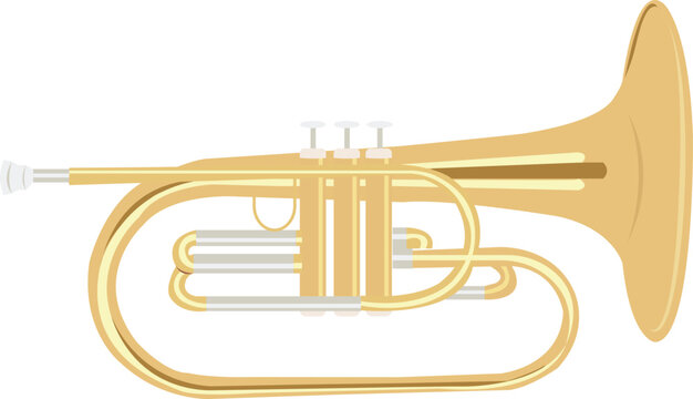 mellophone clipart or illustration isolated on a transparent background. mellophone instrument
png.
