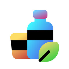 Editable biodegradable packagind, bottle, cup vector icon. Environment, ecology, eco-friendly. Part of a big icon set family. Perfect for web and app interfaces, presentations, infographics, etc