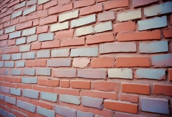 Obraz premium red brick wall