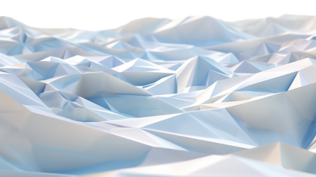 Valley, low poly, game asset, low polygonal geometric