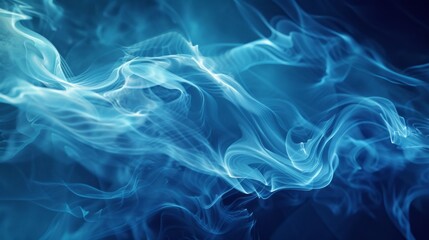 Abstract technology blue background with 3d particles: futuristic concept of blue wave shapes, digital particle waves, and innovative tech patterns for modern tech designs and digital interfaces.


