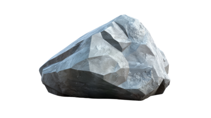 Rock, low poly, game asset, low polygonal geometric
