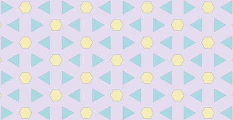 Floral seamless pattern with pink hearts, perfect for wallpaper or textile design