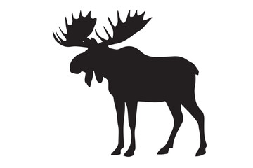 deer silhouette vector