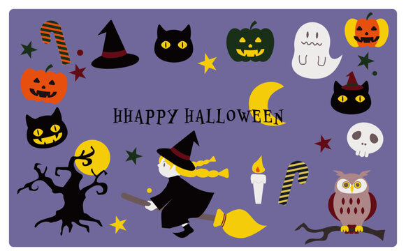 ハロウィンイラスト20240715
