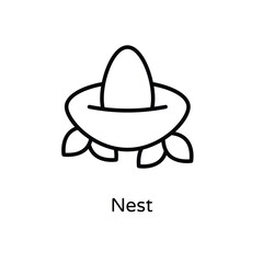 Nest vector icon