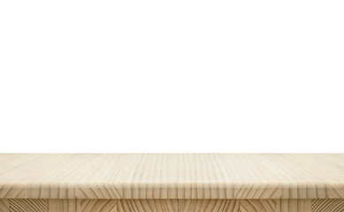 Selective focus.top wood table,counter top with  beautiful texture.material product ads background